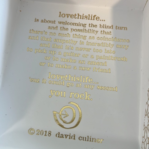 Love This Life HAPPINESS necklace NÉW in box David Culiner - Picture 3 of 5